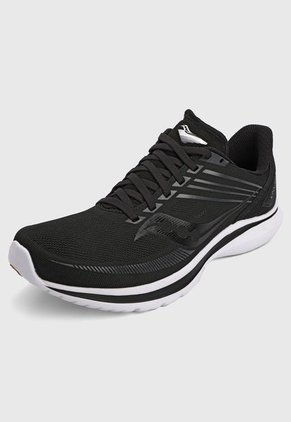 Tenis Running Negro-Blanco Saucony Kinvara 12