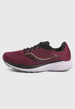 Tenis Running Vinotinto-Blanco Saucony Guide 14