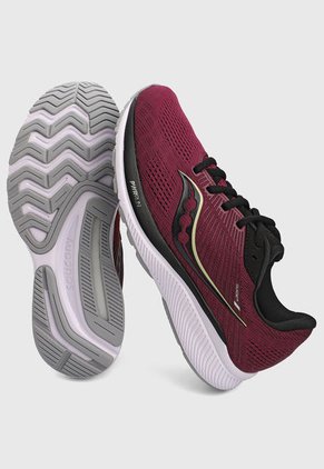 Tenis Running Vinotinto-Blanco Saucony Guide 14