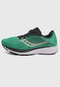 Tenis Running Verde-Blanco-Negro Saucony Guide 14 de Saucony