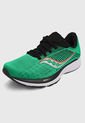 Tenis Running Verde-Blanco-Negro Saucony Guide 14 de Saucony