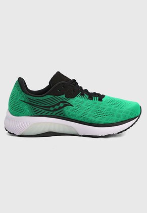 Tenis Running Verde-Blanco-Negro Saucony Guide 14