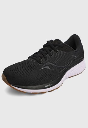 Tenis Running Negro-Blanco Saucony Guide 14