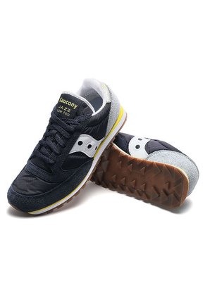 Tenis Lifestyle Azul Navy-Gris-Blanco Saucony Jazz Lowpro