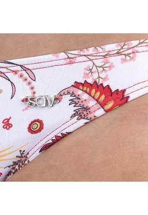 Bikini Latin Sav Summer Coral-Blanco