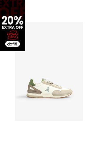 Tenis Scalpers Ms New Harry Hope Hombre 33019LIGHTKHAKI45 Verde Scalpers