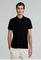 Polo Basico Calavera 14713BLACKS Negro de Scalpers