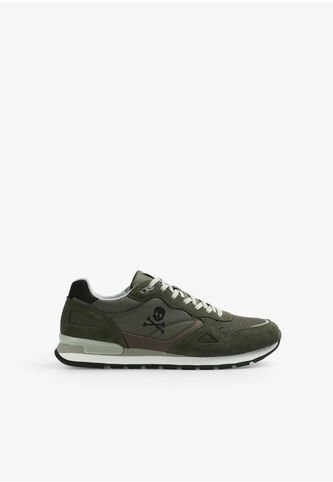 Tenis Scalpers Nubryan Hombre 57792KHAKI44 Multicolor Scalpers