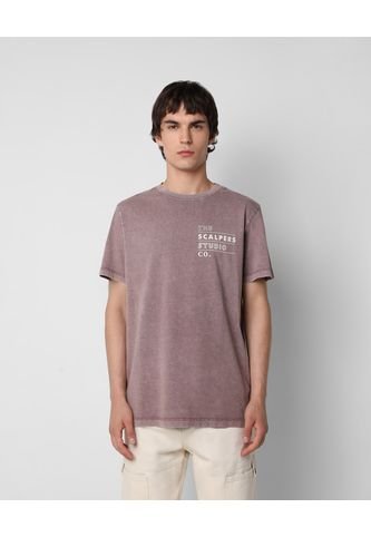 Scalpers - Camiseta Scalpers Darkburgundy