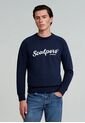 Sudadera Sc Ranglan Lt 60351NAVYXXL Azul de Scalpers