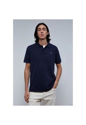 Polo Básico Calavera K14713NAVYS Azul