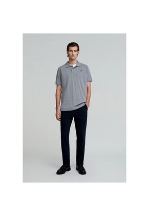 Polo Básico Calavera K14713GREYXXL Gris