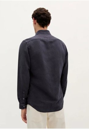 Camisa Vintage Linen Se 57298NAVY39 Azul