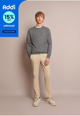 Jersey Cuello Redondo Calavera K25718GREYMELANGEL Multicolor Scalpers