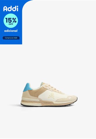 Tenis Scalpers Harry Mujer 58303BEIGE/BLUE40 Multicolor Scalpers