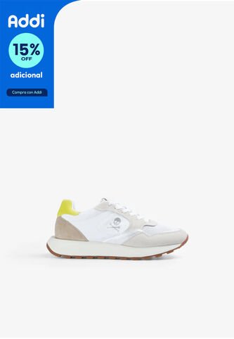 Tenis Scalpers Gina Mujer 58535OFFWHITE/LIME37 Multicolor Scalpers