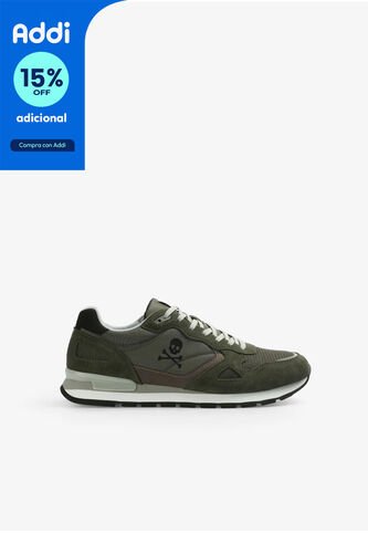 Tenis Scalpers Nubryan Hombre 57792KHAKI44 Multicolor Scalpers