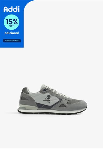 Tenis Scalpers Nubryan Hombre 57792GREY41 Multicolor Scalpers