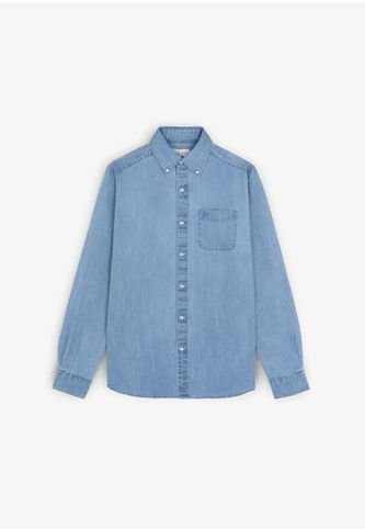 New Forest Denim Bd Shirt Blue Denim 38 46170BLUEDENIM38 Multicolor Scalpers