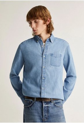 New Forest Denim Bd Shirt Blue Denim 38 46170BLUEDENIM38 Multicolor