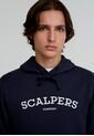 Sudadera Sc Hoodie Lt 60376NAVYXXL Azul de Scalpers