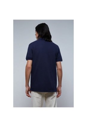 Polo Básico Calavera K14713NAVYS Azul