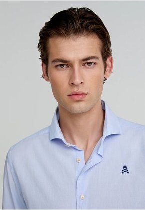 Camisa Nos Sport Elisee 24424SKYBLUECHECK44 Azul