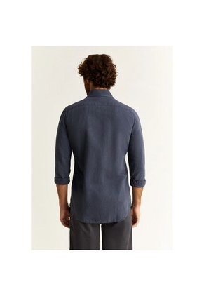 Camisa Vintage 46189NAVY39 Azul