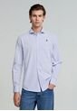 Camisa Sport Elisse 24424WHITEBLUESTRI38 Multicolor de Scalpers