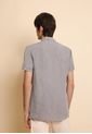 Camisa Hawaian Linen Ss Shirt Grey Scalpers de Scalpers
