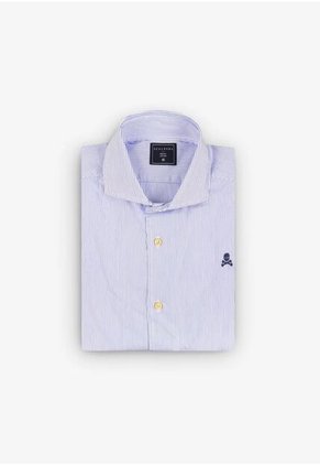 Camisa Sport Elisse 24424WHITEBLUESTRI38 Multicolor
