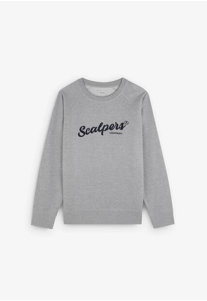 Sudadera Sc Ranglan Lt 60351GREYMELANGEXL Gris