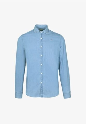 Camisa Fancy Denim Azul Scalpers Scalpers