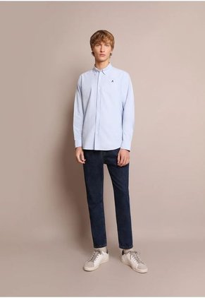 Camisa Oxford Calavera K13470SKYBLUE38 Multicolor