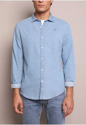 Camisa Fancy Denim Azul Scalpers