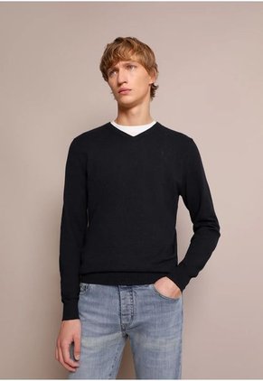 Jersey Cuello Pico Calavera K12743NAVYM Multicolor