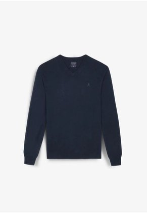 Jersey Cuello Pico Calavera K12743NAVYM Multicolor