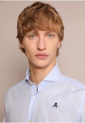 Camisa Vestir Rayas Calavera K24424BLUESTRIPES42 Multicolor