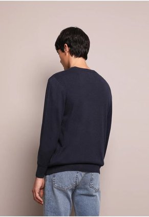 Jersey Cuello Redondo Calavera K25718NAVYMELANGEL Multicolor