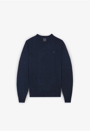 Jersey Cuello Redondo Calavera K25718NAVYMELANGEL Multicolor