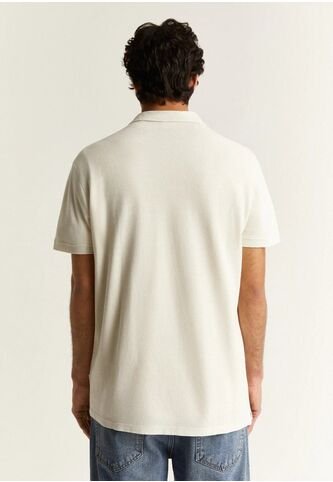 Polo Thin Ss 46858OFFWHITEL Multicolor Scalpers