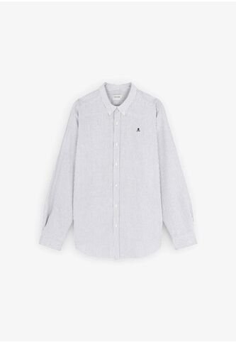 Camisa New Oxford Bd 48394DARKGREENSTRI45 Multicolor Scalpers
