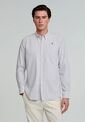 Camisa New Oxford Bd 48394DARKGREENSTRI45 Multicolor de Scalpers