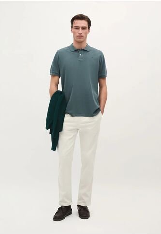 Polo Basico 55950GREENXXL Verde Scalpers