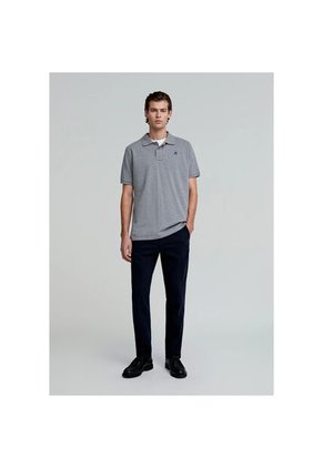 Polo Básico Calavera K14713GREYXXL Gris