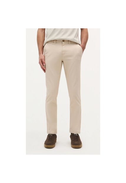 Pantalón Chino Casual 55655BEIGE40 Beige