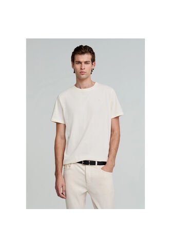 Camiseta Básica Calavera Blanca 12702WHITEL Blanco Scalpers