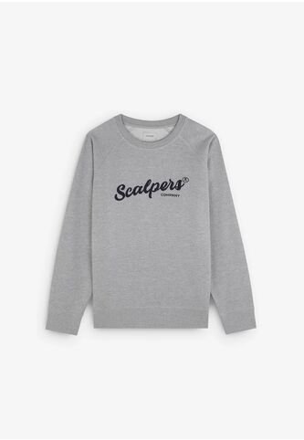 Sudadera Sc Ranglan Lt 60351GREYMELANGEXL Gris Scalpers