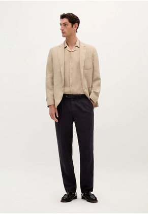 Pantalon Firenze Linnen 55720NAVY38 Azul