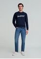 Sudadera Sc Ranglan Lt 60351NAVYXXL Azul de Scalpers